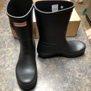 HUNTER Men's Original Short Rain Boots: Black